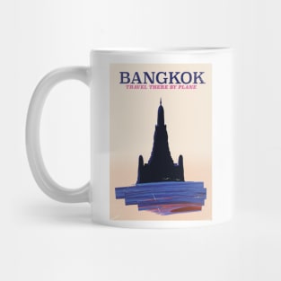 Wat Pho Bangkok travel poster Mug